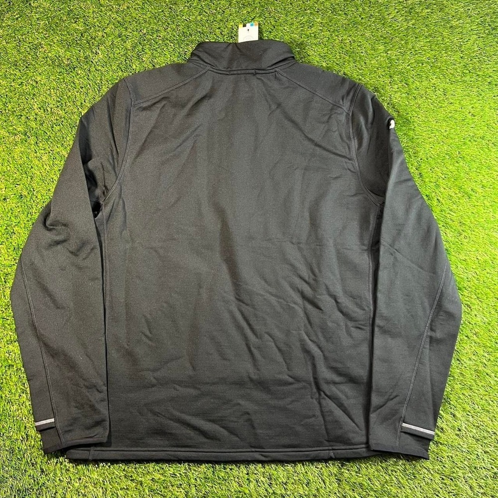 Smartwool Men's Active Fleece Wind 1/2 Zip Jacket Black Large NWT - Picture 6 of 6